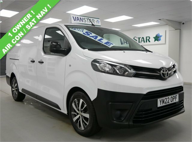 Compare Toyota PROACE 2.0 D 140 Bhp L2 Long Icon Edition 6Dr Sat Nav YM22OPF White