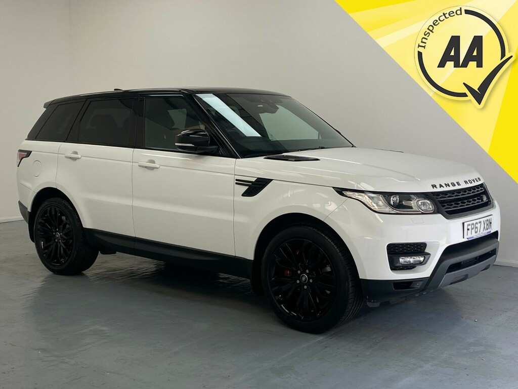 Compare Land Rover Range Rover Sport Sport 3.0L V6 306Ps Hse Dynamic FP67XBN White
