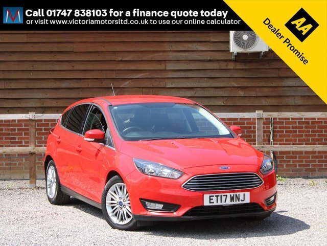 Compare Ford Focus Ecoboost Zetec Edition 5 ET17WNJ Red