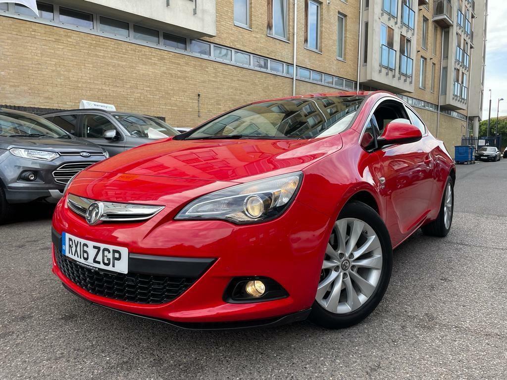 Compare Vauxhall Astra GTC Sri RX16ZGP Red