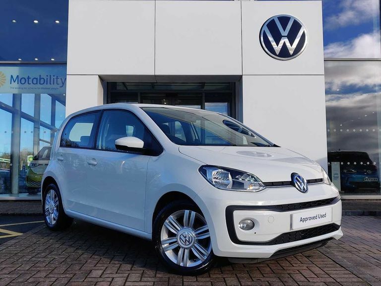 Compare Volkswagen Up Up 2016 1.0 75Ps High Heated Seats DF67PYG White