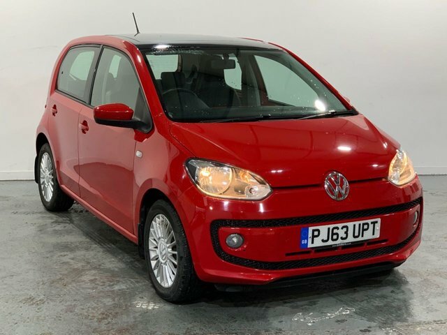 Compare Volkswagen Up High Up 74 PJ63UPT Red