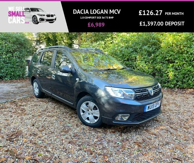 Compare Dacia Logan Logan Mcv Comfort Sce WU19OPV Grey