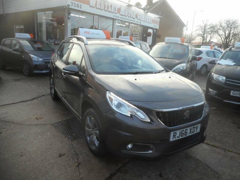 Compare Peugeot 2008 2008 Active RJ66XDY Grey