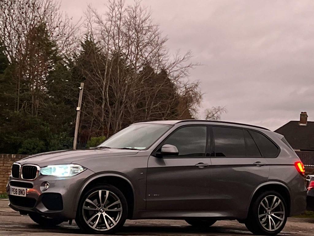 Compare BMW X5 3.0 30D M Sport Xdrive Euro 6 Ss PE18BNO Grey