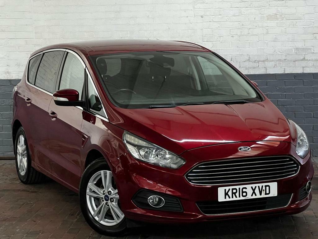 Compare Ford S-Max 2.0 Tdci Titanium Euro 6 Ss KR16XVD Red