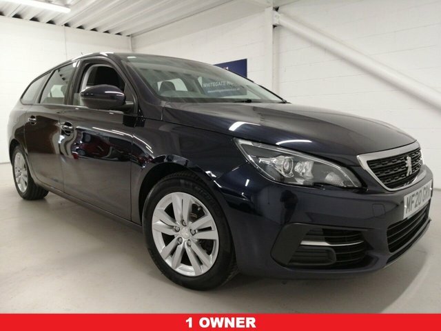 Compare Peugeot 308 SW 1.5 Bluehdi Ss Sw Active 129 Bhp MF20GRX Blue