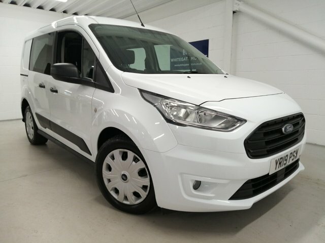Compare Ford Transit Custom 1.5 220 Trend Dciv Tdci 100 Bhp Double Cab Van YR19PSW White