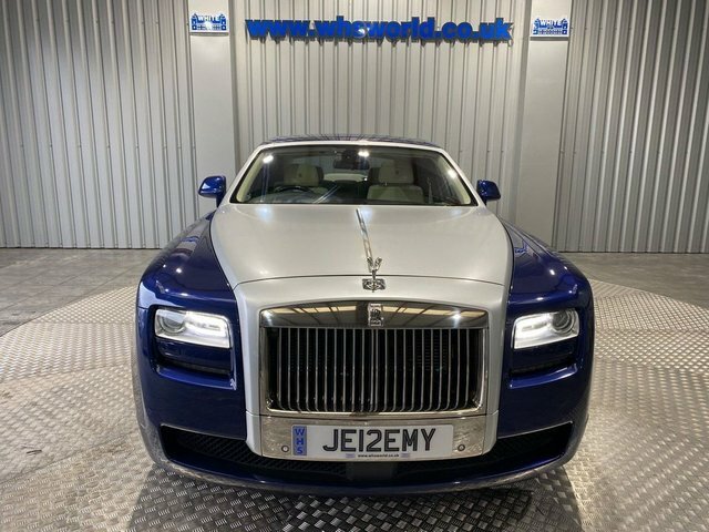 Compare Rolls-Royce Ghost 2013 6.6 V12 564 Bhp JE12EMY Blue