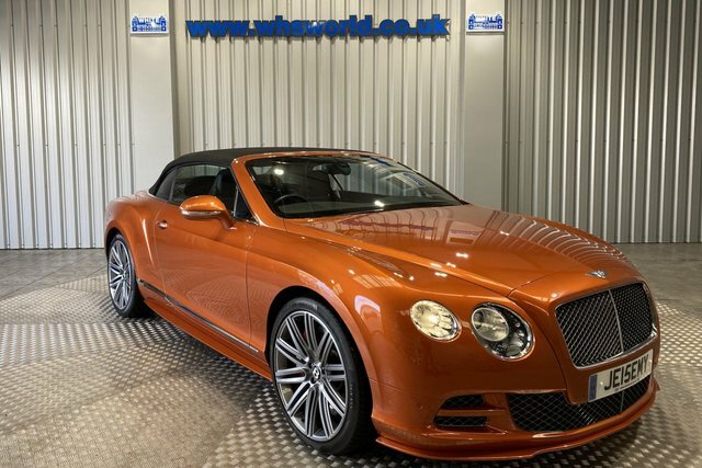 Bentley Continental Gt 2015 6.0 Gt Speed 616 Bhp Orange #1