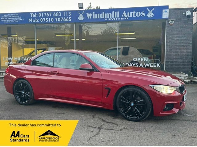 Compare BMW 4 Series 428I M Sport SO14KYG Red