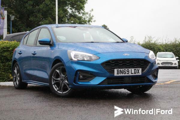 Compare Ford Focus 1.0 125Ps St-line Bn69ldx BN69LDX Blue