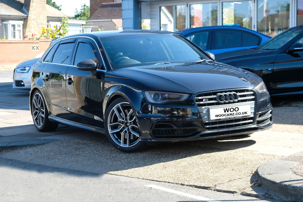 Compare Audi S3 Quattro Sportback  Black