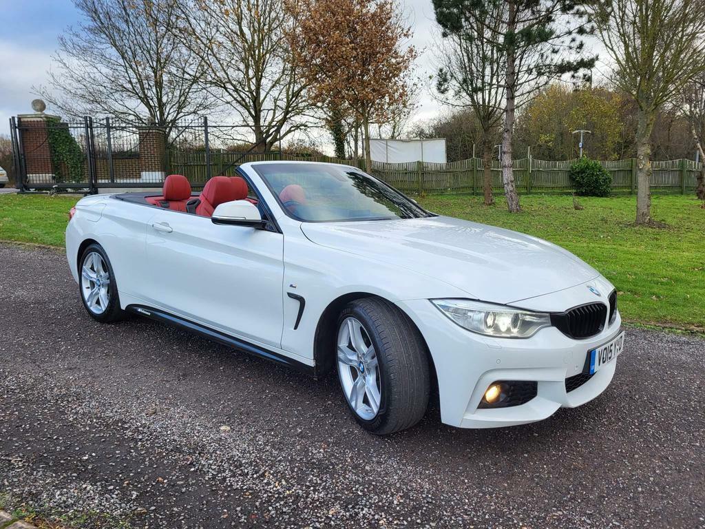 Compare BMW 4 Series 2.0 420D M Sport Euro 6 Ss VO15YVD White