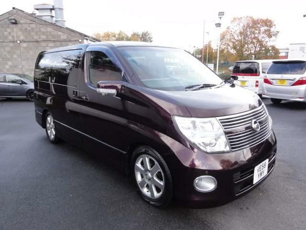Compare Nissan Elgrand Highway Star 4Wd Red Leather Edition 3.5 VE58YMY Purple