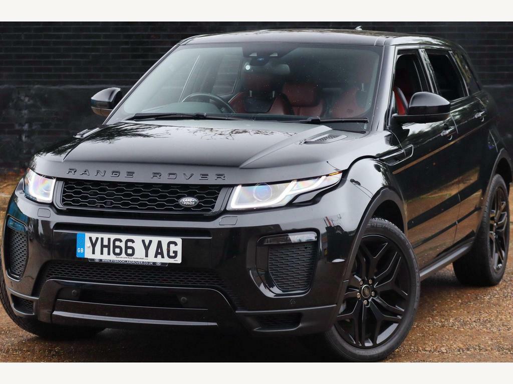 Compare Land Rover Range Rover Evoque 2.0 Td4 Hse Dynamic 4Wd Euro 6 Ss YH66YAG Black