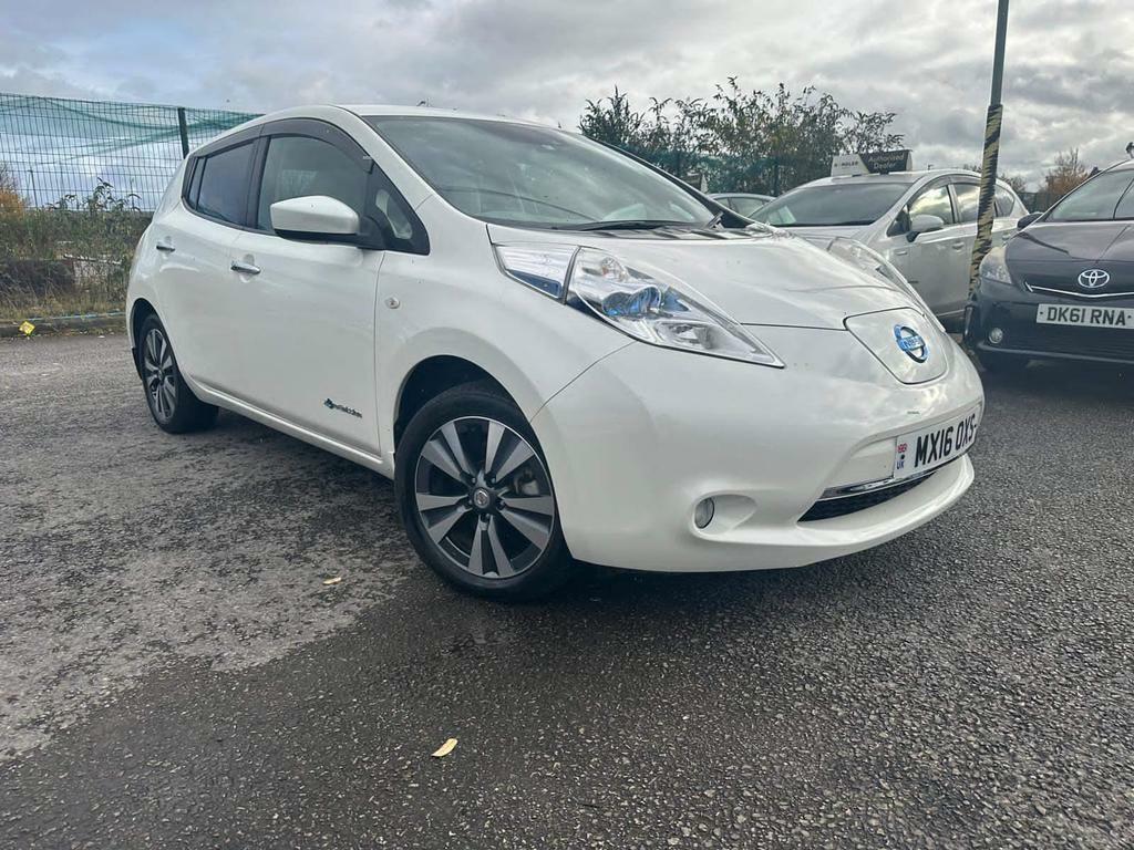 Compare Nissan Leaf 24Kwh MX16OXS White