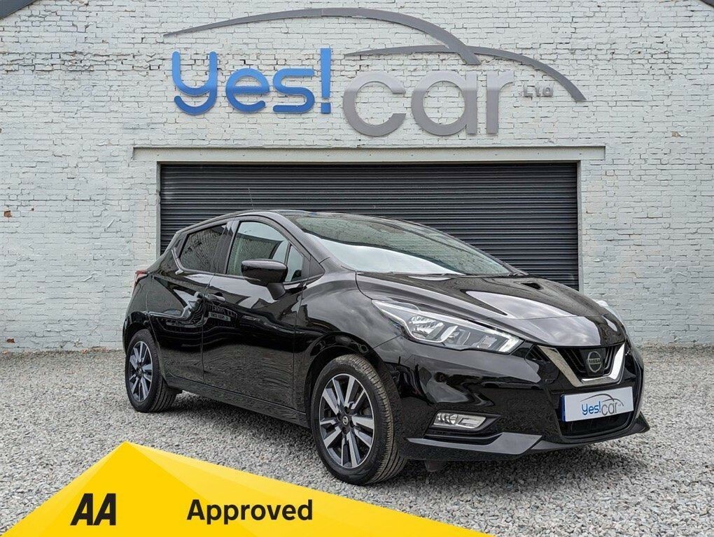 Compare Nissan Micra 0.9 Ig-t N-connecta Euro 6 Ss DN67XJG Black