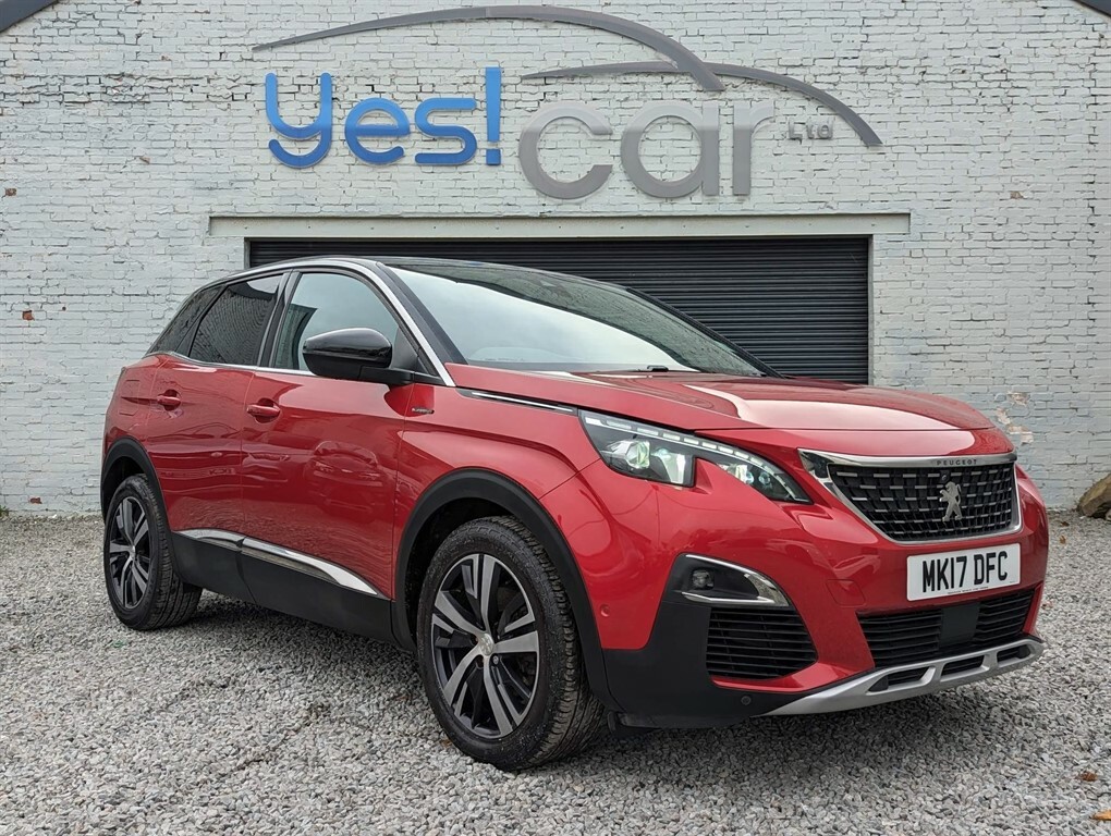 Compare Peugeot 3008 Gt Line MK17DFC Red