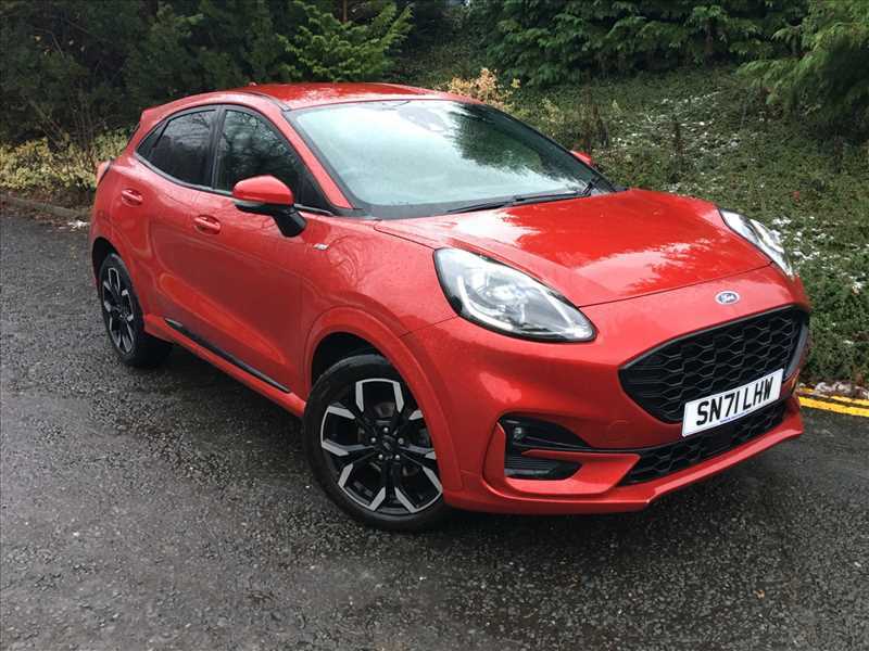 Compare Ford Puma St-line X Mhev 125 Bhp SN71LHW Red