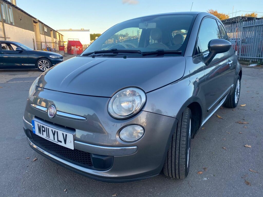 Compare Fiat 500 Hatchback 1.2 Lounge Euro 5 Ss 201111 WP11YLV Grey
