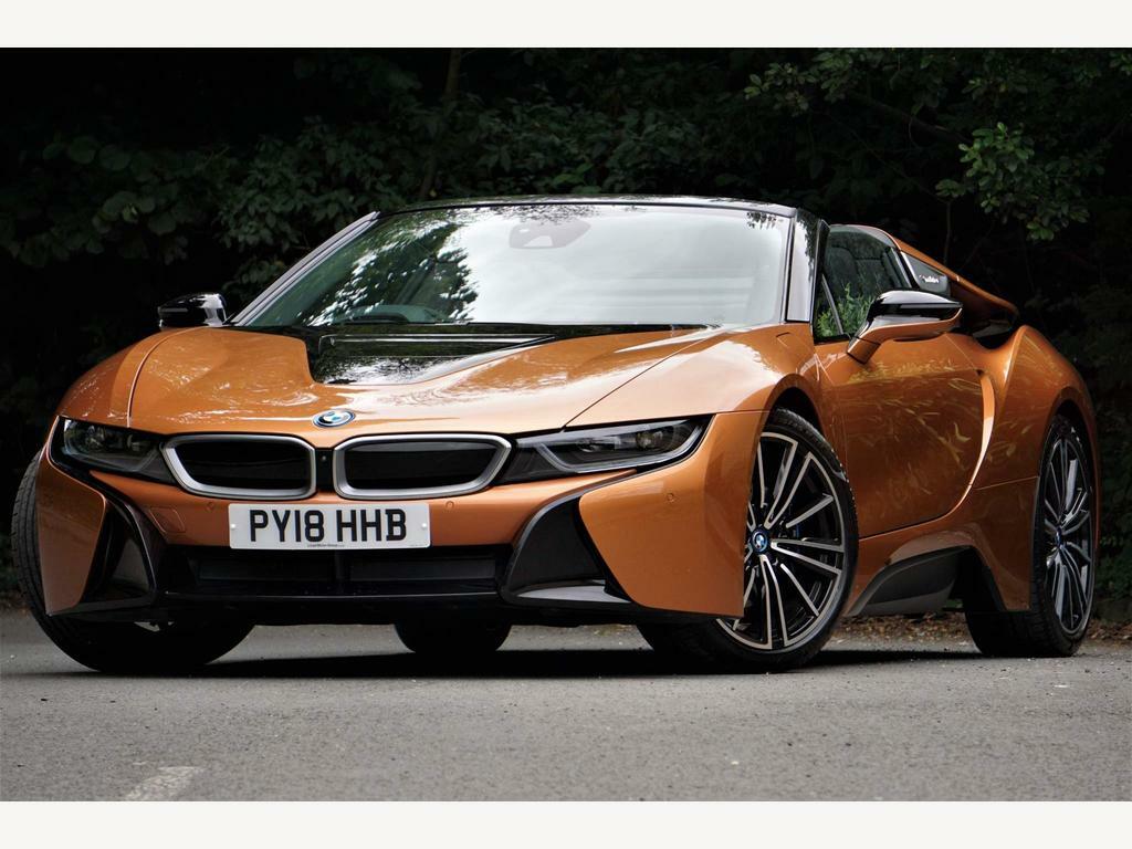 Compare BMW i8 I8 Roadster PY18HHB Orange