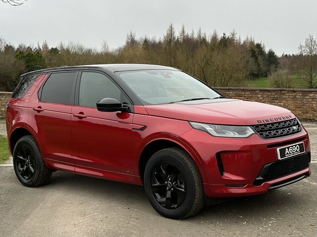 Compare Land Rover Discovery 1.5 R-dynamic Hse 296 Bhp Plug-in Hybrid, Blac DL70BNF Red