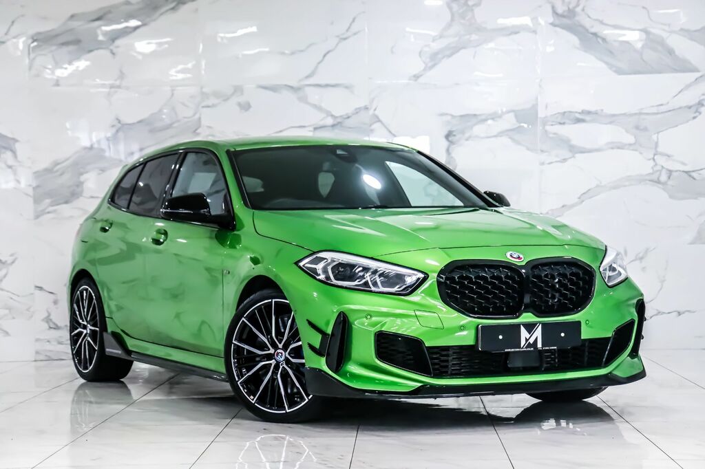 Compare BMW 1 Series 2023 2.0 M135i Xdrive 302 Bhp EO23YME Green