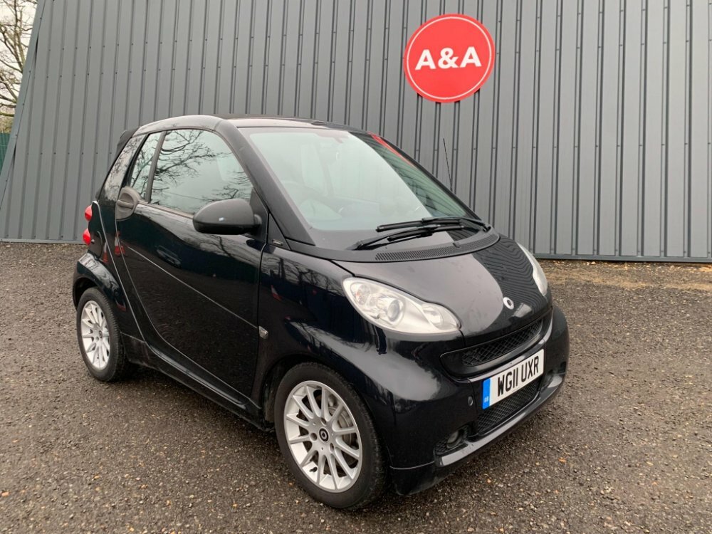 Smart Fortwo Cabrio 1.0 Mhd Passion Cabriolet Softtouch Euro 5 Ss 2 Black #1