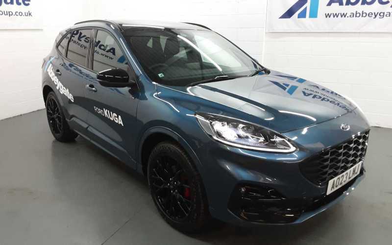 Compare Ford Kuga 2.5 Duratec 225Ps Phev St-line X Edition Cv AO23LMJ Blue