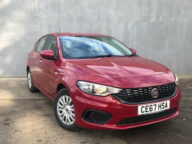 Compare Fiat Tipo Hatchback AJ02HEL Red