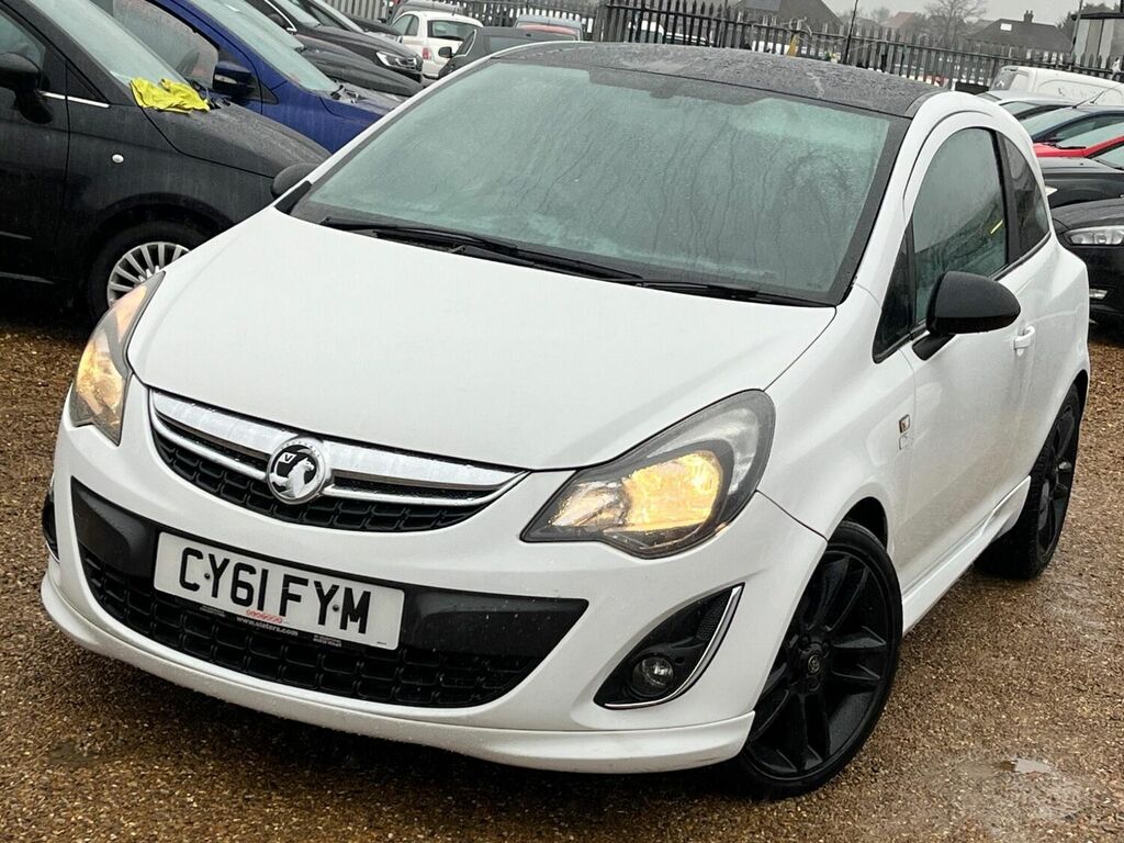 Compare Vauxhall Corsa Hatchback 1.2 16V Limited Edition Euro 5 2012 CY61FYM White