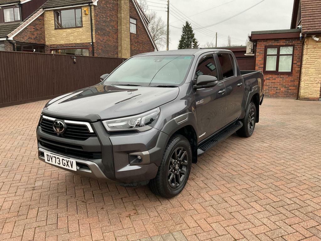 Compare Toyota HILUX 2.8 D-4d Invincible X Double Cab Pickup 4Wd E DY73GXV Grey