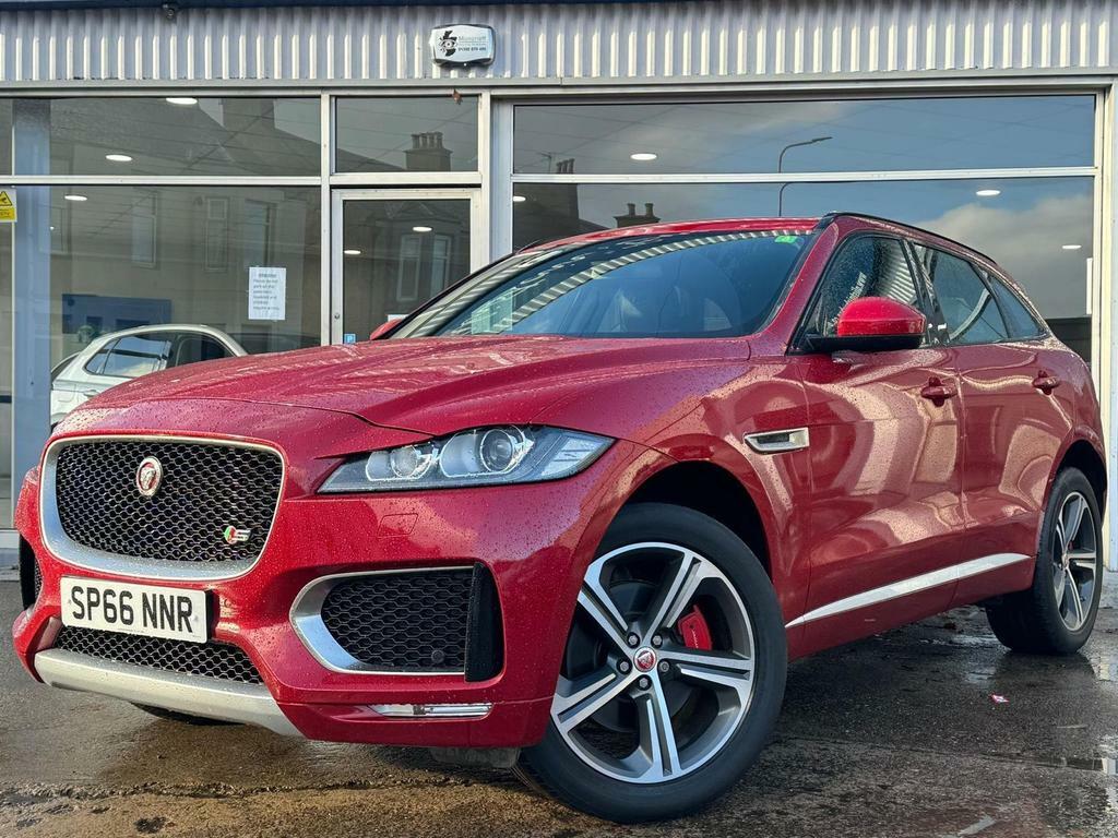 Compare Jaguar F-Pace 3.0 D300 V6 S Awd Euro 6 Ss SP66NNR Red