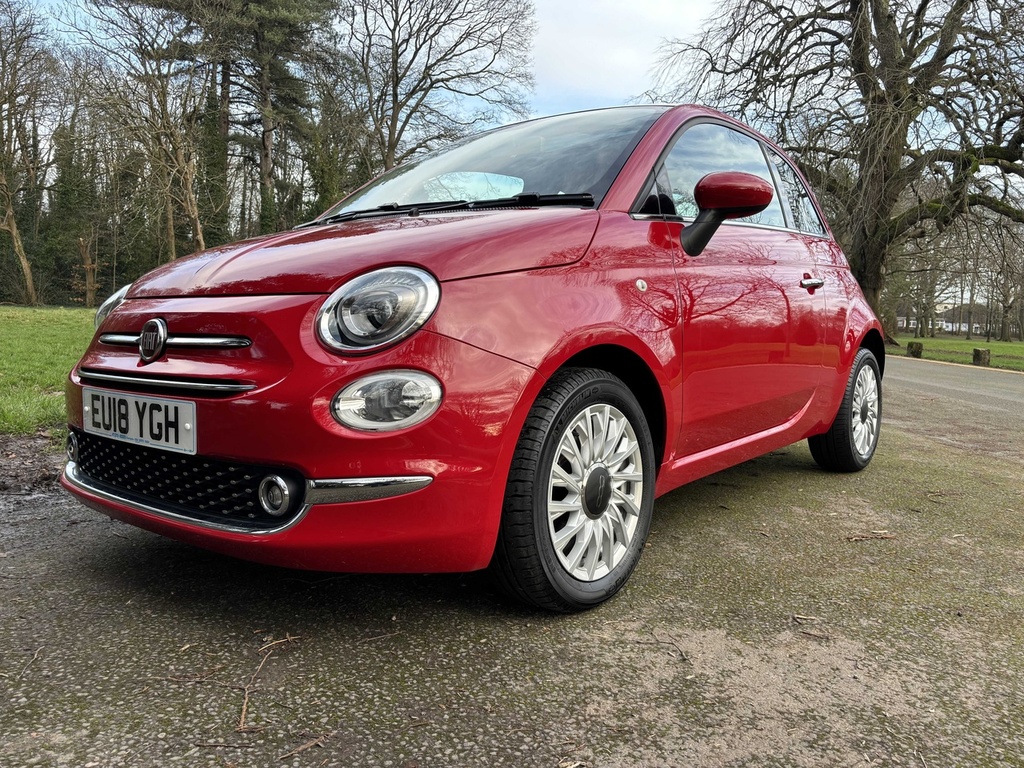 Compare Fiat 500 1.2 Lounge 201818 EU18YGH Red
