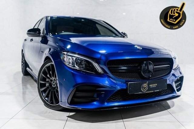 Compare Mercedes-Benz C Class 3.0 Amg C 43 4Matic Premium 385 Bhp VK19ZFL Blue
