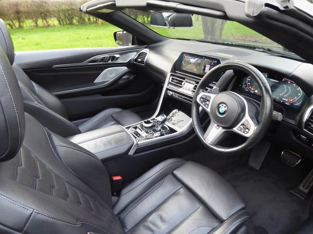 BMW 8 Series Convertible 4.4 M850i V8 Steptronic Xdrive Euro 6 Black #1