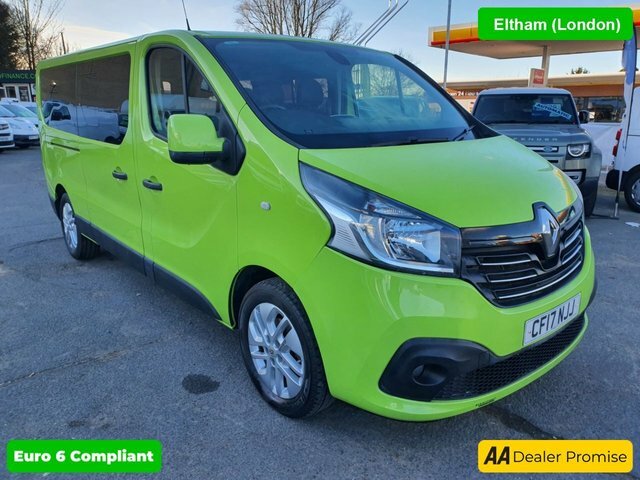 Compare Renault Trafic 1.6 Ll29 Sport Energy Dci 145 Bhp In Green With CF17NJJ Green