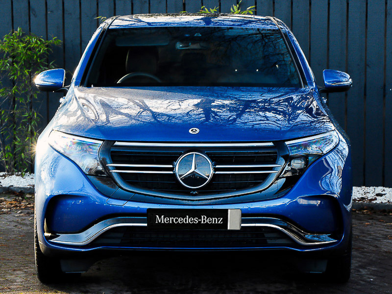 Compare Mercedes-Benz EQC Eqc 400 300Kw Amg Line Premium 80Kwh KM73OFJ Blue