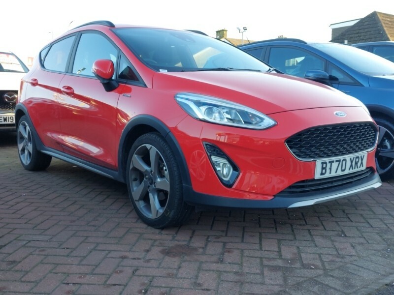Compare Ford Fiesta Fiesta Active Edition T Mhev BT70XRX Red