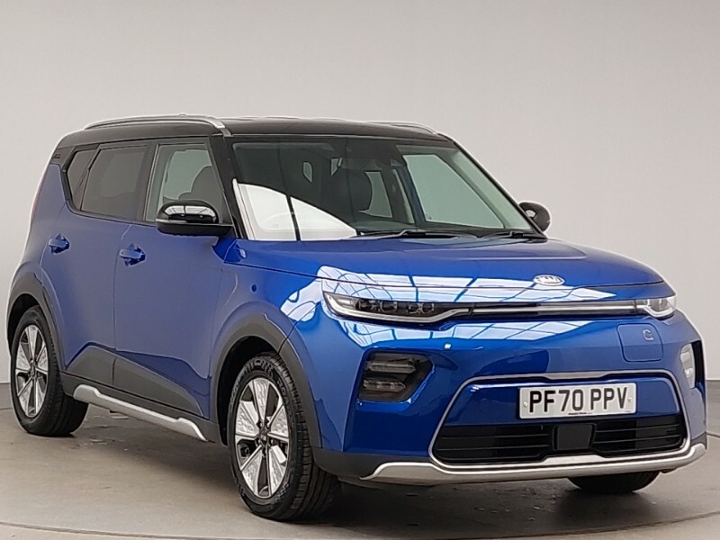 Compare Kia Soul 150Kw First Edition 64Kwh PF70PPV Blue