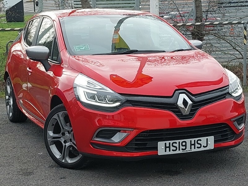 Compare Renault Clio 0.9 Tce 90 Gt Line HS19HSJ Red