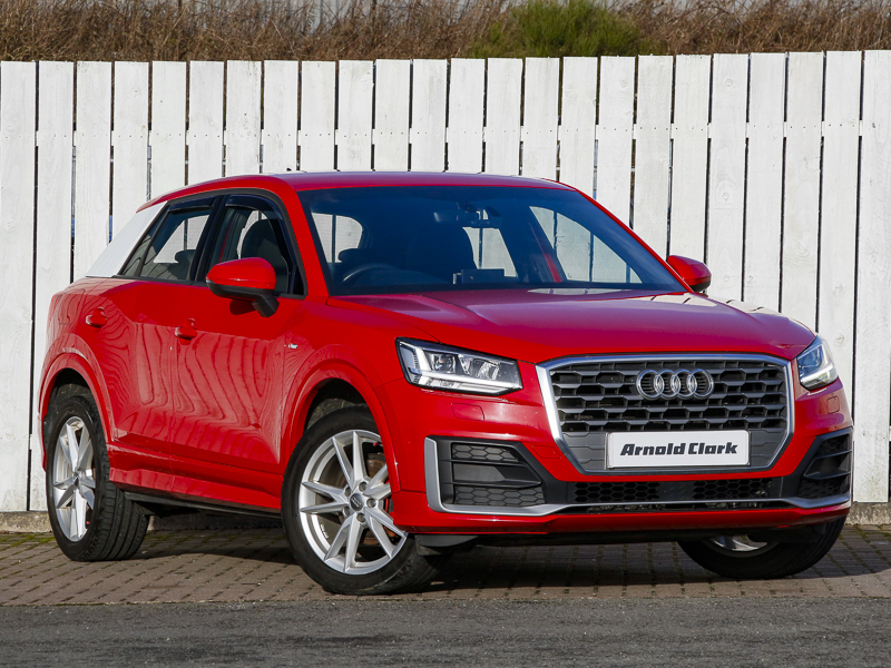 Compare Audi Q2 30 Tfsi S Line NM19GYC Red