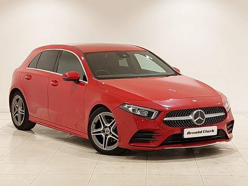 Compare Mercedes-Benz A Class A180d Amg Line Executive ST69MUP Red