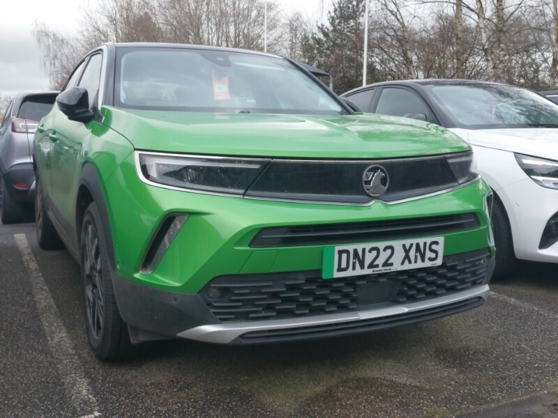Compare Vauxhall Mokka-e 100Kw Elite Premium 50Kwh DN22XNS Green
