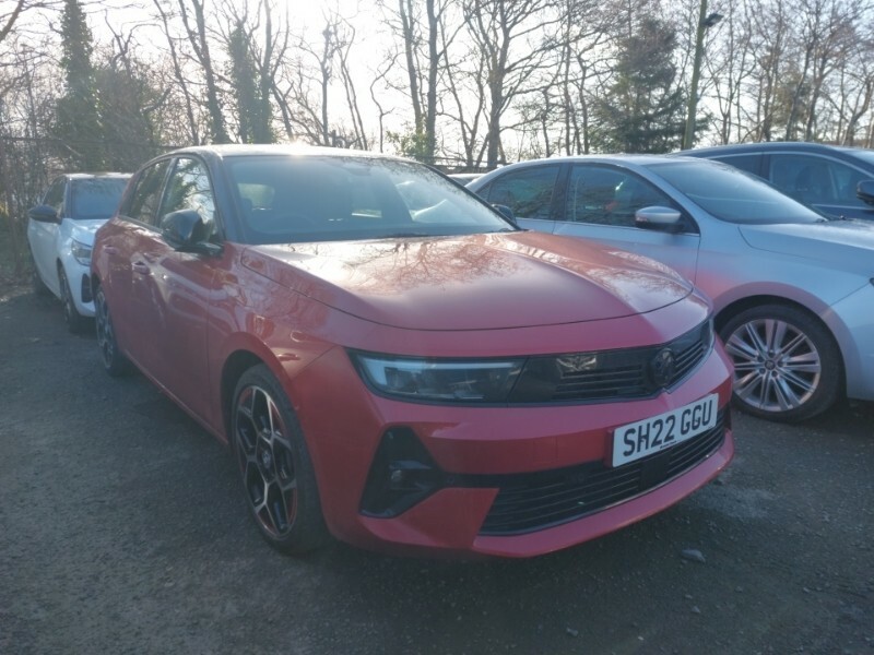 Compare Vauxhall Astra 1.6 Hybrid Gs Line SH22GGU Red