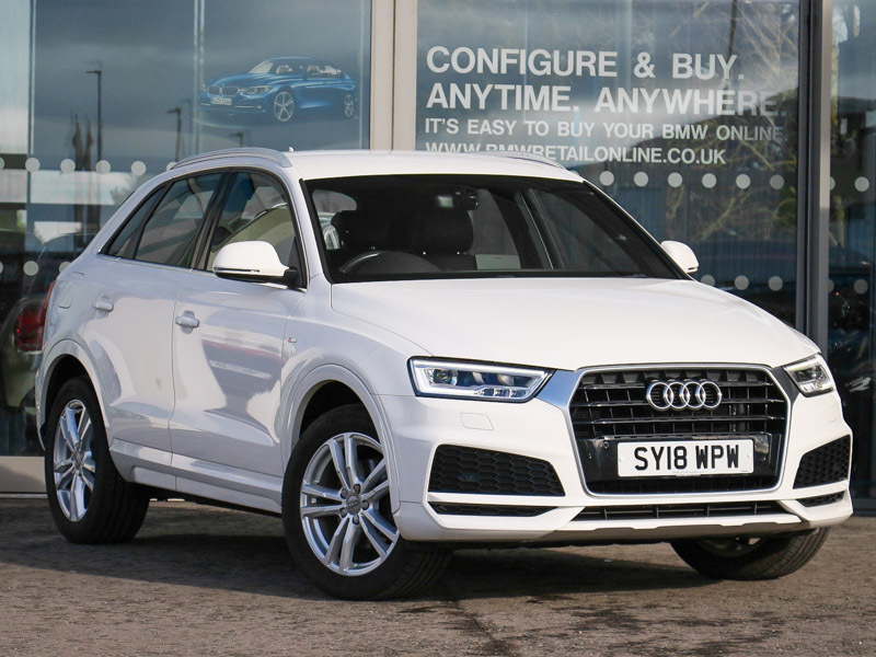 Compare Audi Q3 35 Tfsi S Line S Tronic SY18WPW White