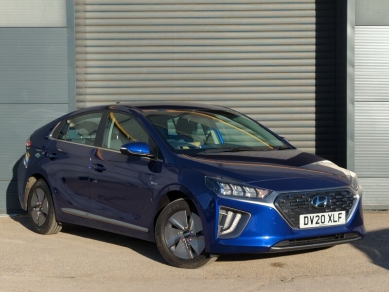 Compare Hyundai Ioniq 1.6 Gdi Hybrid Premium Dct DV20XLF Blue