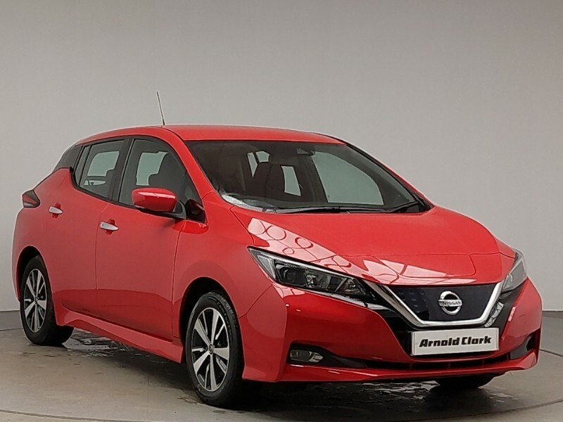 Compare Nissan Leaf 110Kw Acenta 40Kwh 6.6Kw Charger AK70GYD Red