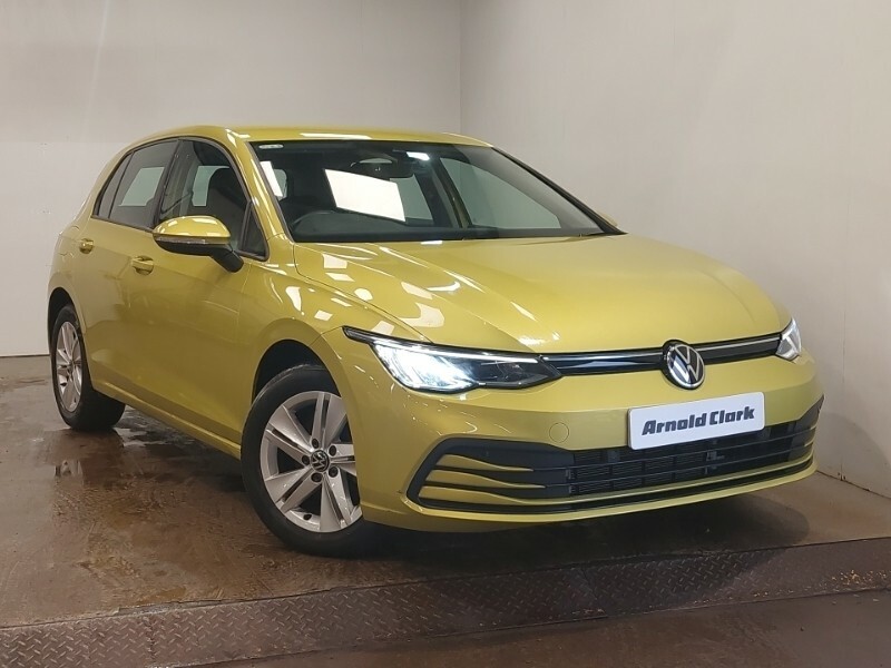 Compare Volkswagen Golf 1.5 Tsi 150 Life WG70UCA Yellow